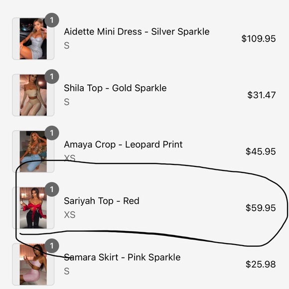 Babyboo Sariyah Top - Red - Picture 4 of 4